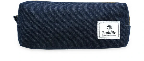 Okayama Denim Box Pouch - Solid Twill