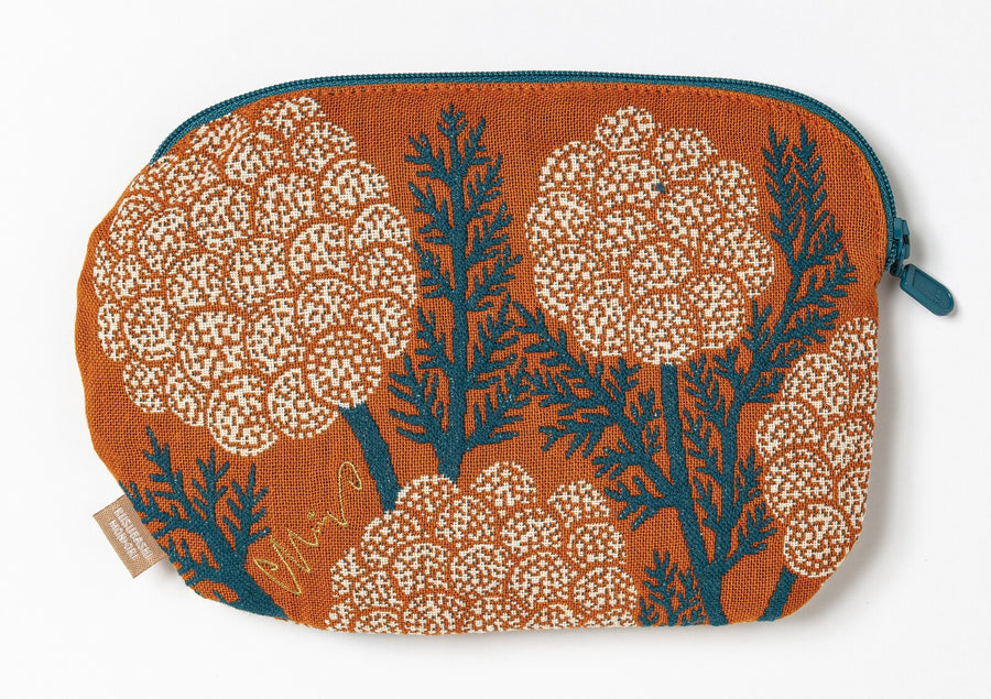 Flowers & Stink Bugs Poetry Pouch by MoritaMiW