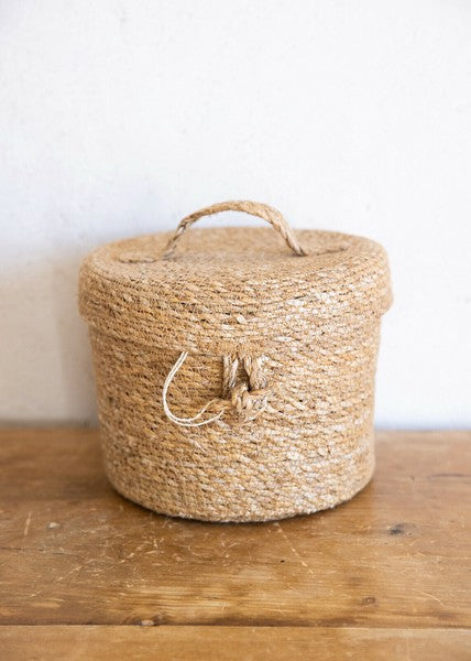 Sewing Basket & Pin Cushion Set