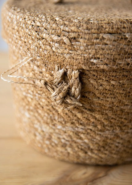 Sewing Basket & Pin Cushion Set