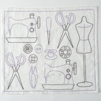 Sashiko Kit with Sewing Motif