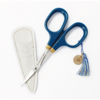 Fine Scissors with Gold Lacquer, Indigo