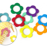 Flower Stitch Markers Set of 10