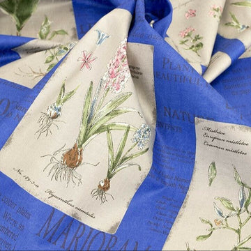Suzuko Koseki Cotton 1/2 yd - Botanical Cards