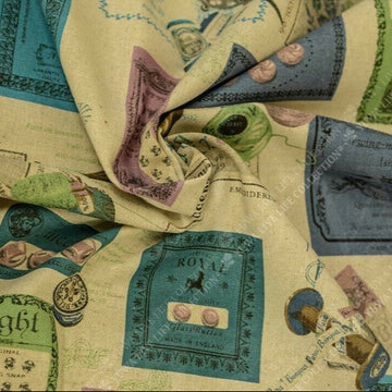 Suzuko Koseki Linen/Cotton 1/2 yd - Let's Start Sewing