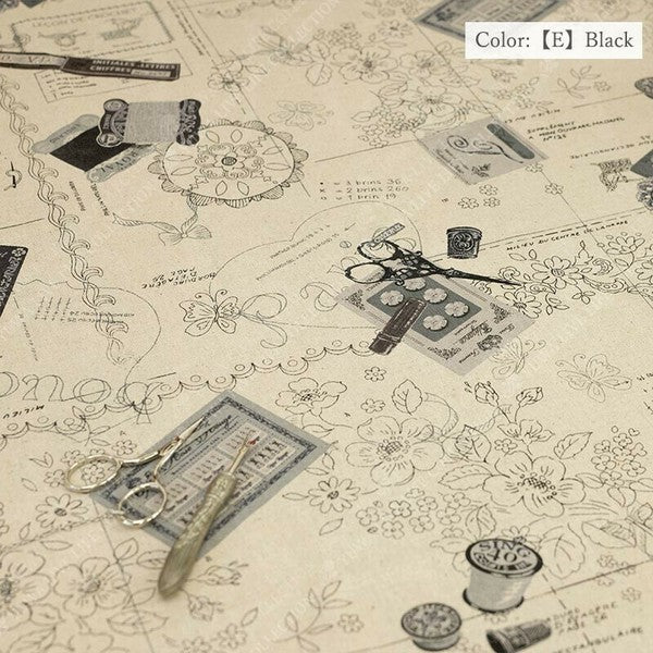 Suzuko Koseki Linen/Cotton 1/2 yd - Sewing Treasures