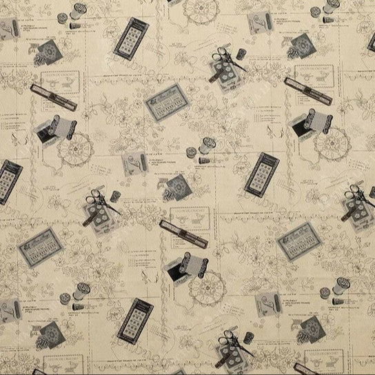 Suzuko Koseki Linen/Cotton 1/2 yd - Sewing Treasures