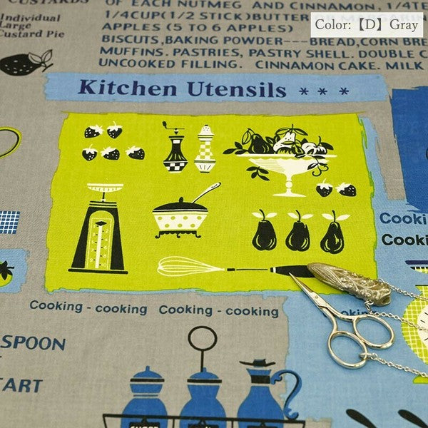 Suzuko Koseki Cotton 1/2 yd - My Recipes