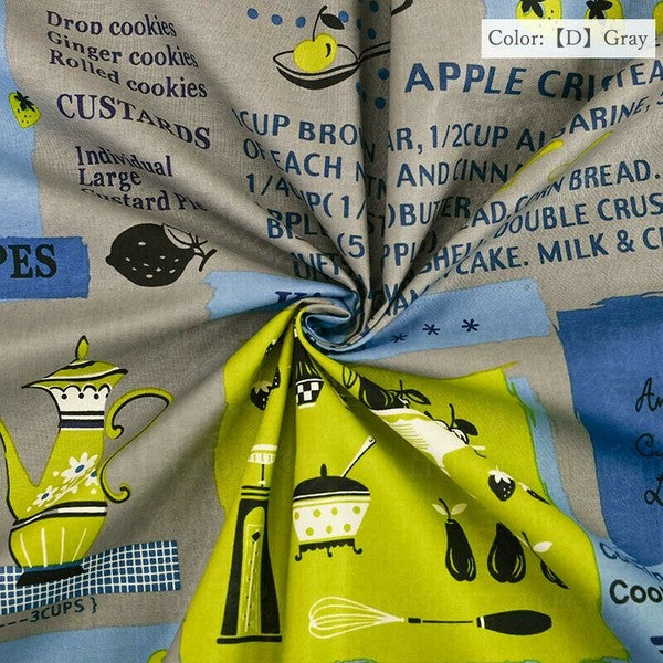 Suzuko Koseki Cotton 1/2 yd - My Recipes