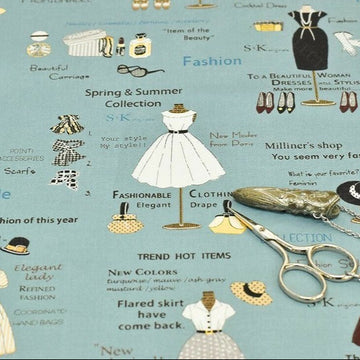 Suzuko Koseki Cotton 1/2 yd - Fashion