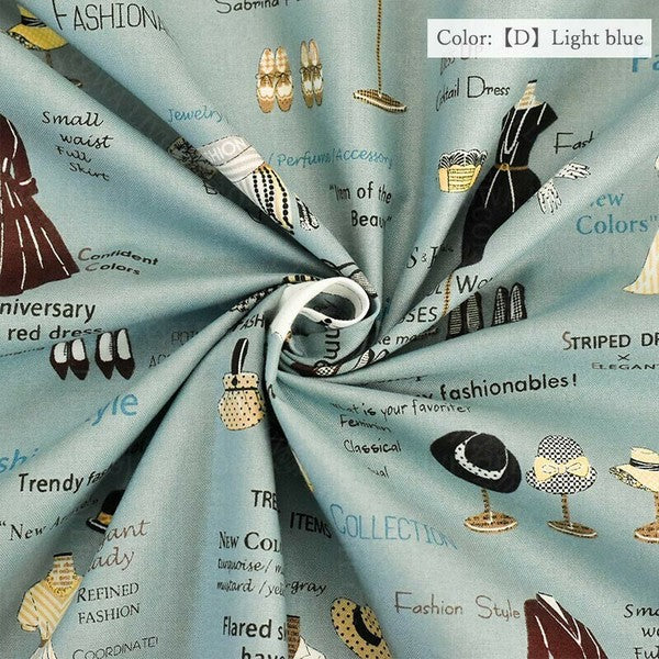 Suzuko Koseki Cotton 1/2 yd - Fashion