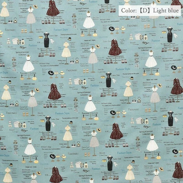 Suzuko Koseki Cotton 1/2 yd - Fashion