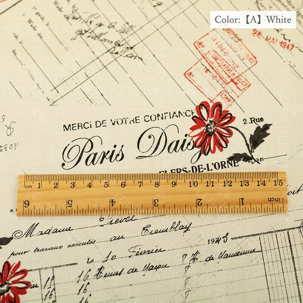 Suzuko Koseki Cotton 1/2 yd - Paper & Marguerite