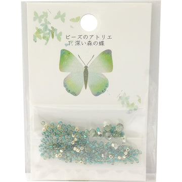 Beads - Deep Forest Butterfly