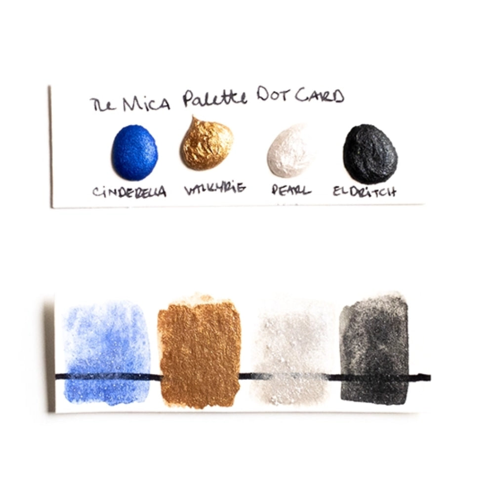 Mica Palette Watercolor Dot Cards