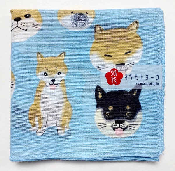 Shiba Inu Dog Bandana by Yoko Matsumoto