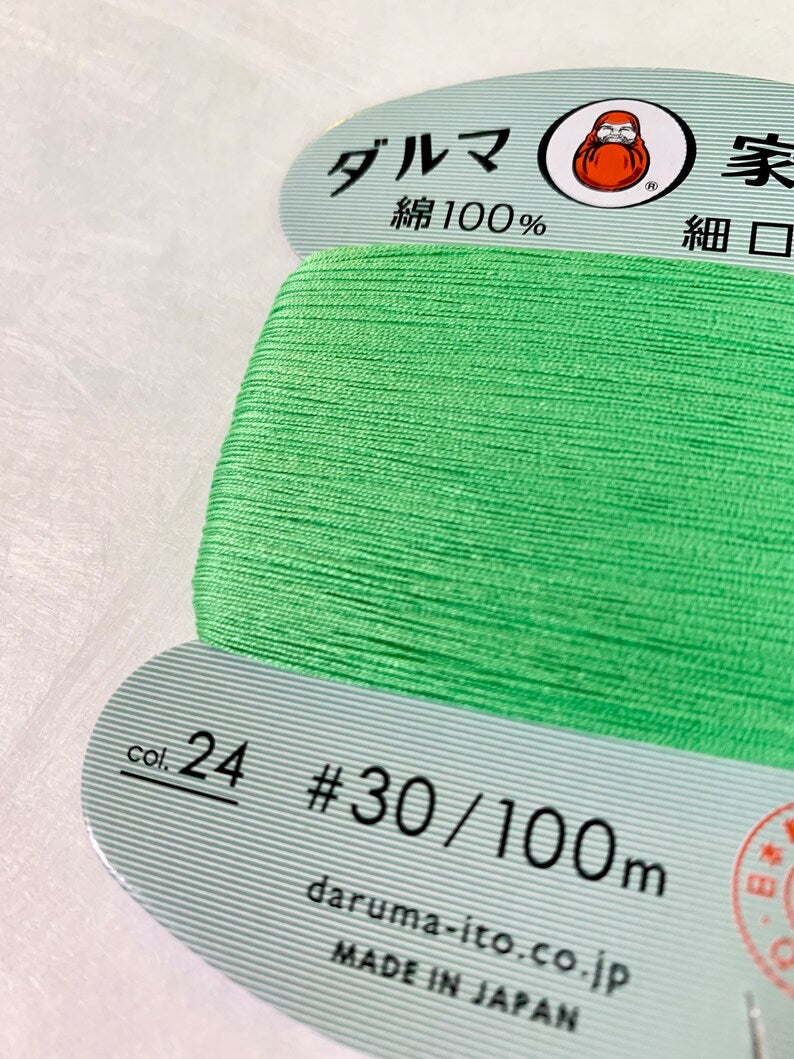 Daruma Sewing Thread, 30 wt