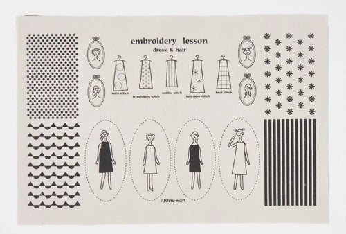 100 Ladies Charm Embroidery Kit