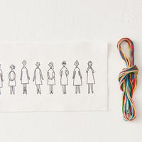 100 Ladies Starter Set Embroidery Kit