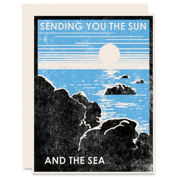 Sending You the Sun and Sea Friendship Card