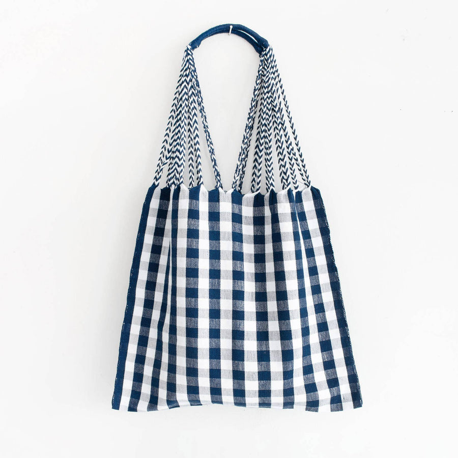 Hammock Bag, Navy Gingham