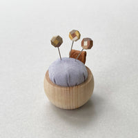 Parquet Flower Pins