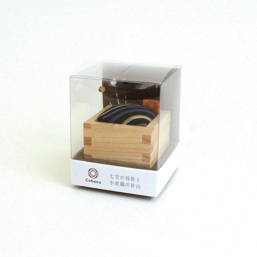 Kokura Pincushion with Shippo Glass Pins