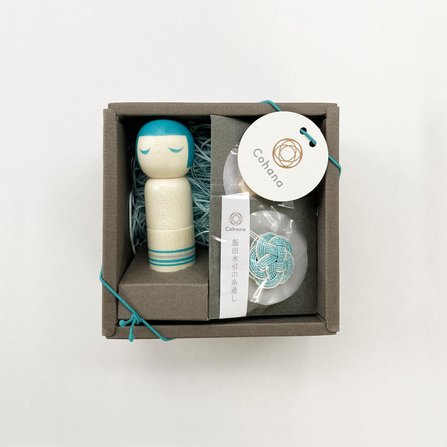 Kokeshi Doll Pin Cushion Set