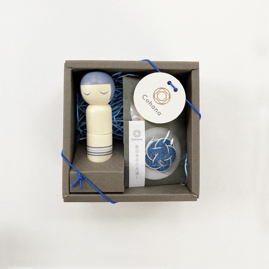 Kokeshi Doll Pin Cushion Set