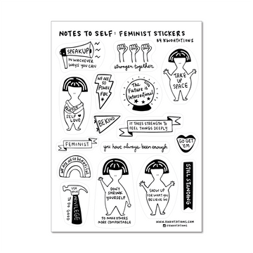 Feminist Sticker Sheet