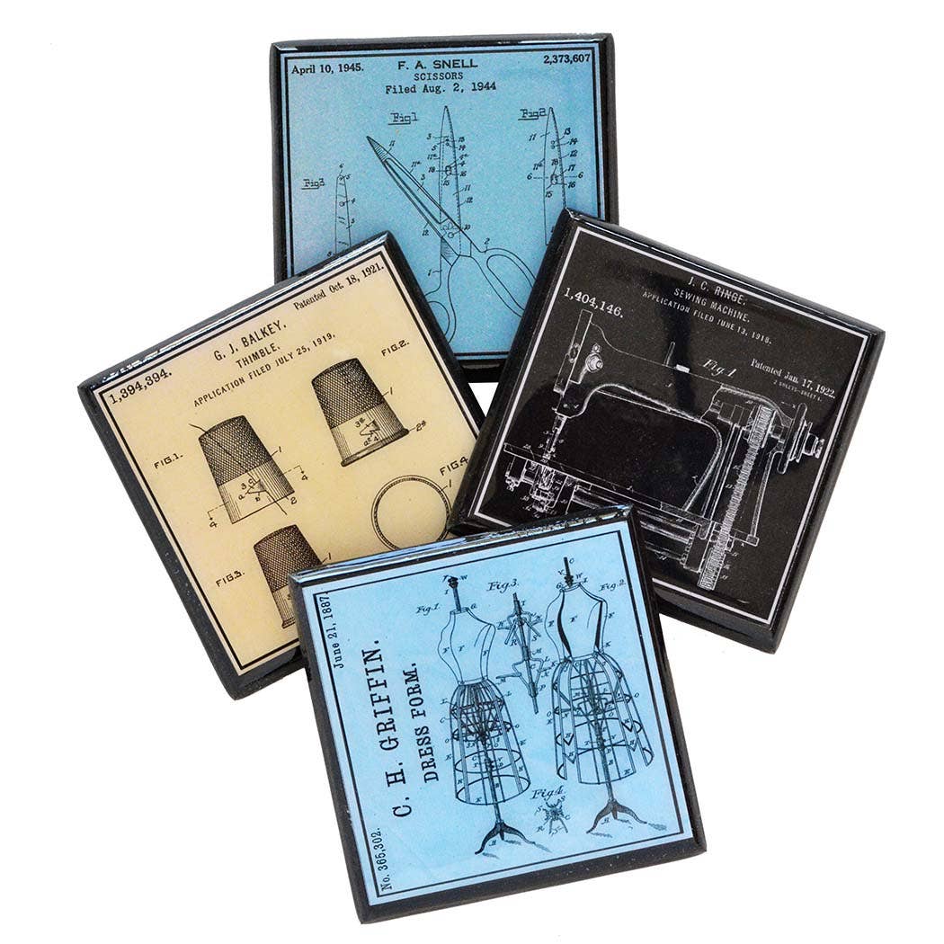 Sewing Patent Coaster Set