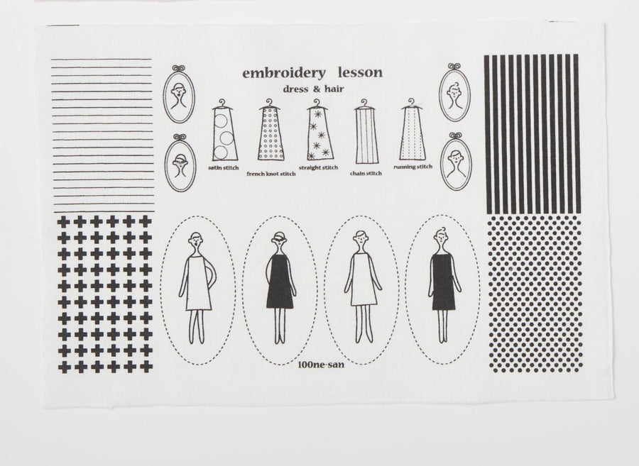 100 Ladies Charm Embroidery Kit