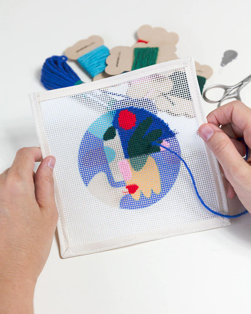 Mod Ornament Needlepoint Kit