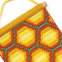 Bargello Embroidery Kits, Honeycomb Wall Hanging Kits