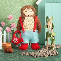 Mr. Hedgehog Gardener Felt Mini Craft Kit | Brooklyn Haberdashery