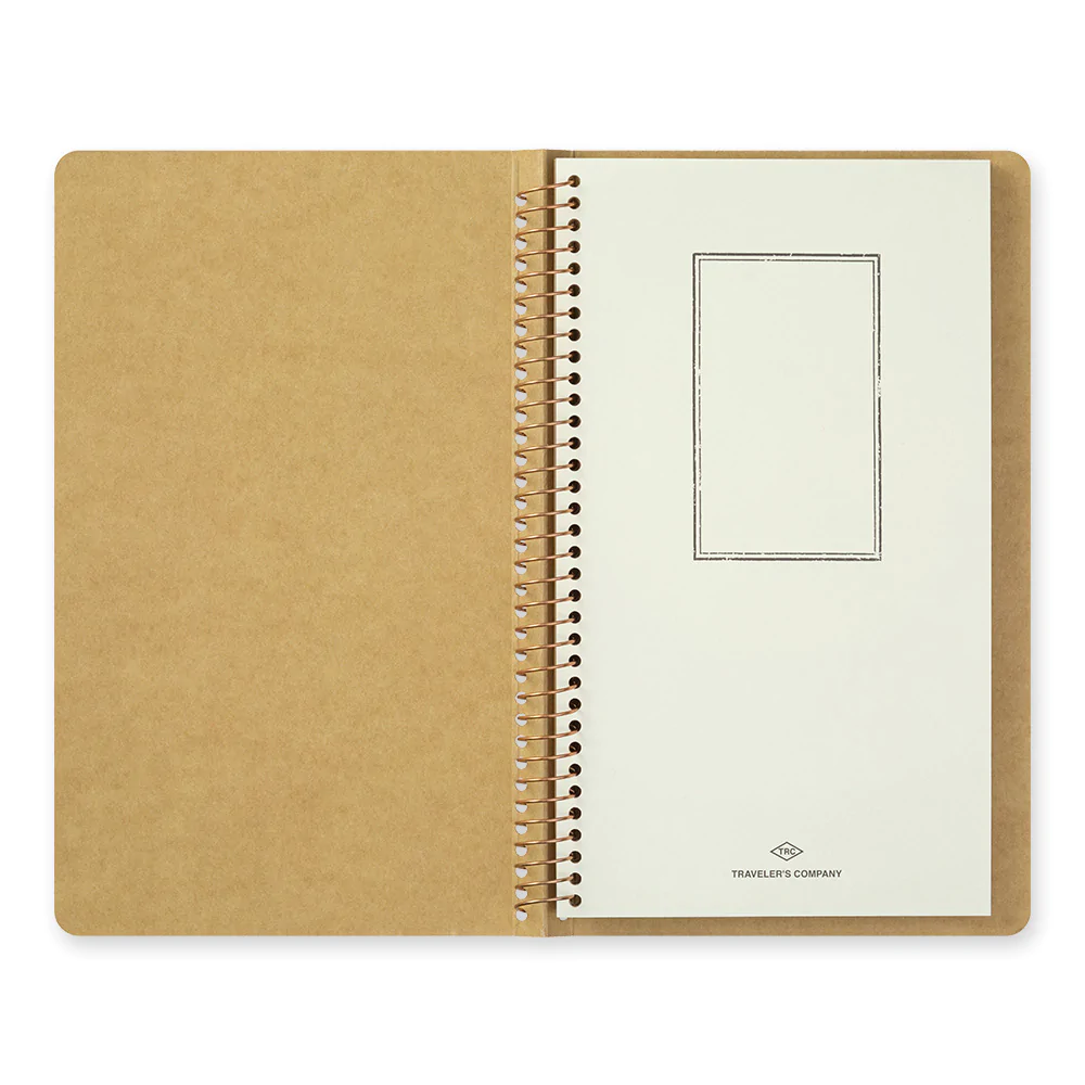 TRC Spiral Ring Notebook, A5 Slim Card file