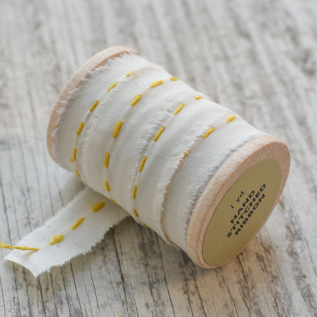 Hand Stitched Ribbon