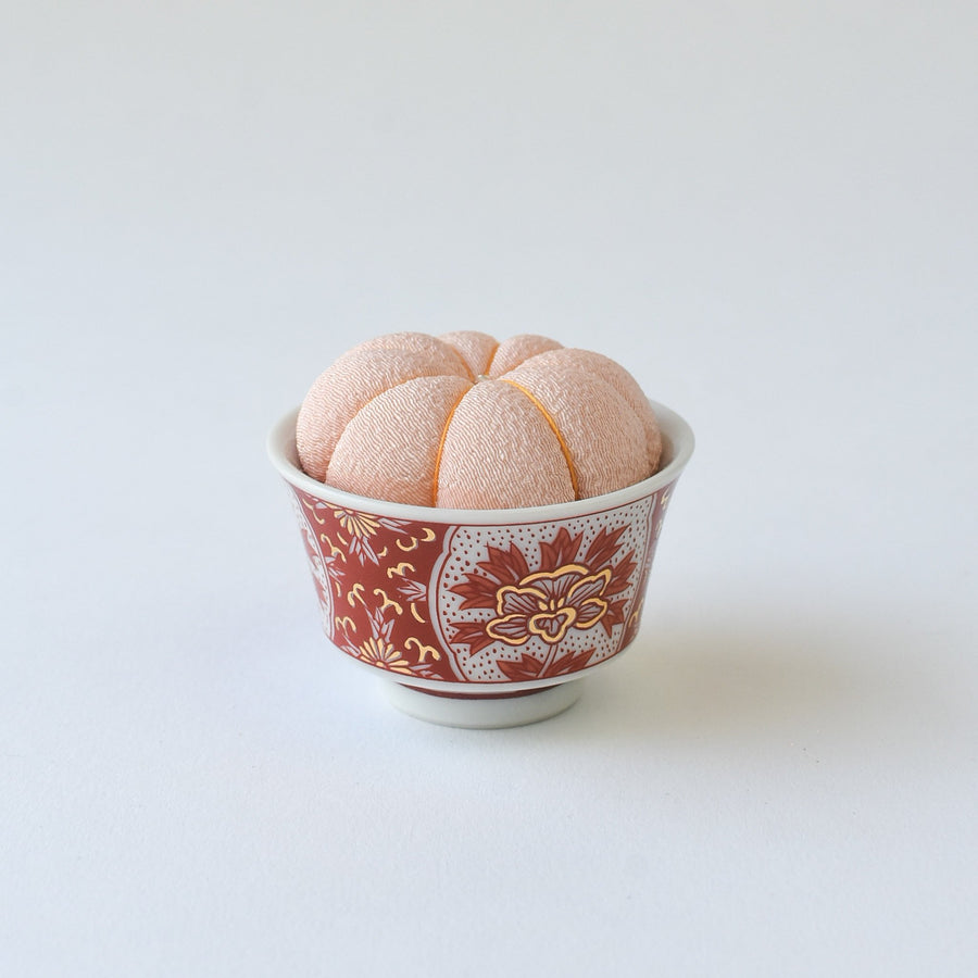 Kutani Pin Cushion, Light Pink Iidaya