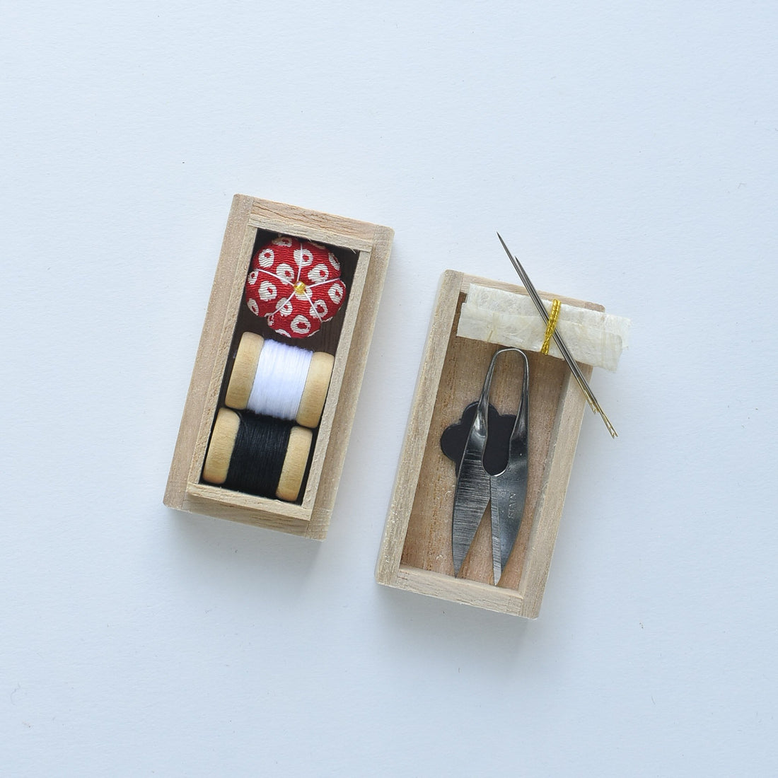 Tiny Sewing Box, Asanoha Hemp Leaf
