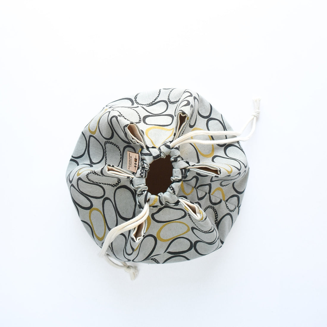 Asa Bucket Bag, Gold Circles Edition