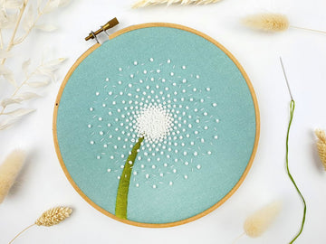 Dandelion Embroidery Kit