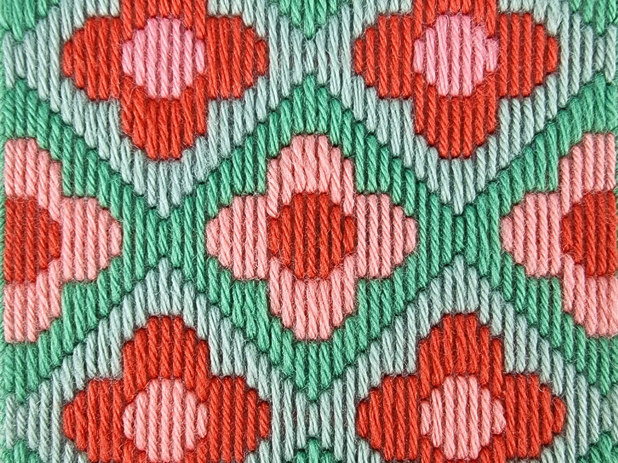 Bargello DIY Kit, Ditsy Daisies
