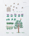 Embroidered Kitchen Garden by Kazuko Aoki