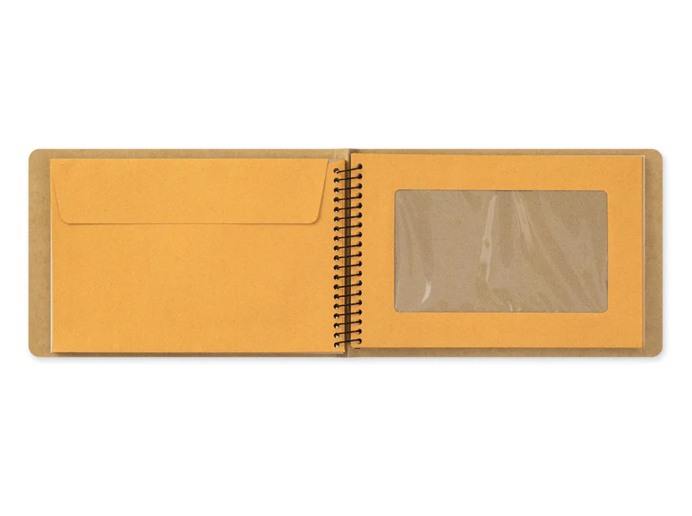 TRC Spiral Ring Notebook, B6 Window Envelope