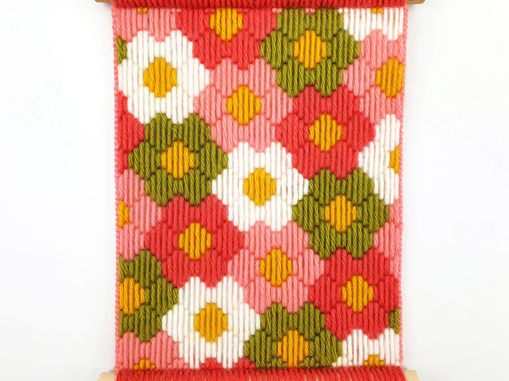 Bargello Kits, Flower Daisy Wall Hanging Needlecraft Kits
