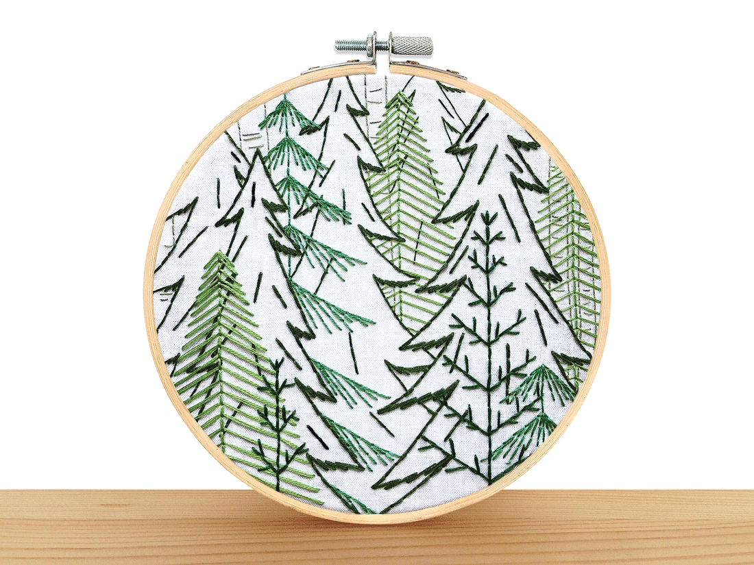 Into The Woods Embroidery Kit