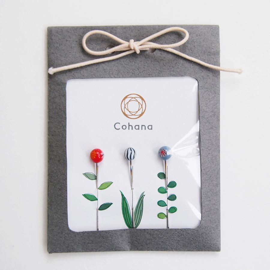 Glass Head Pins from Cohana