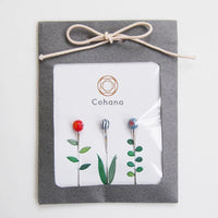Glass Head Pins from Cohana
