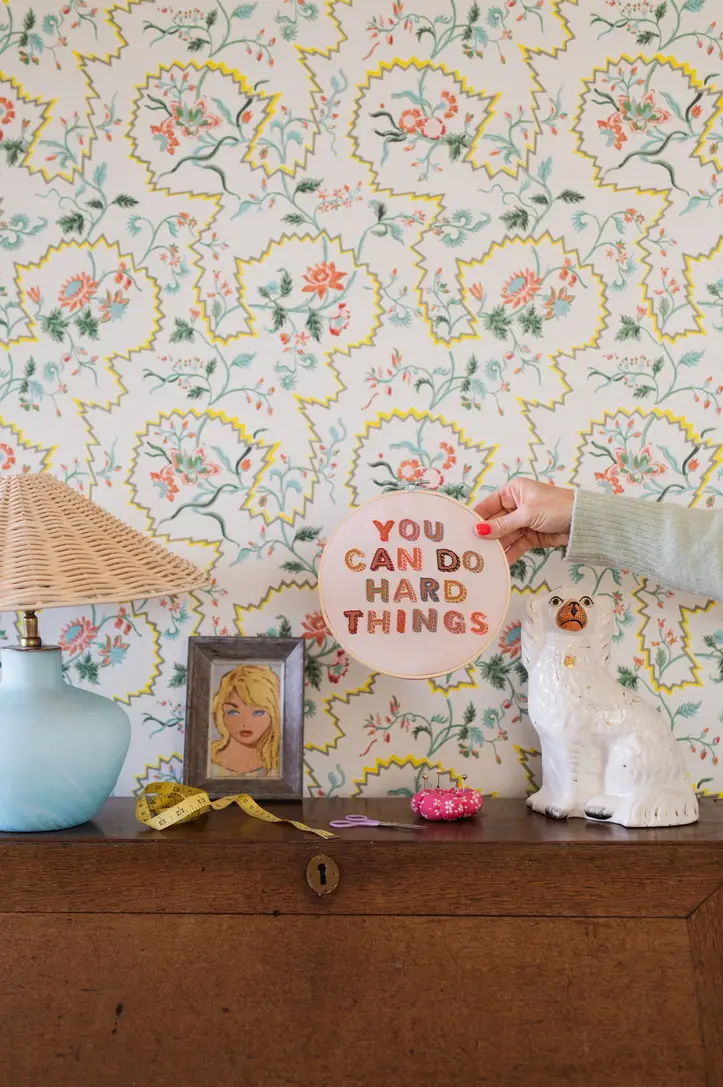 You Can Do Hard Things Embroidery Kit