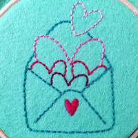 Valentines Stick-and-Stitch Embroidery Patterns